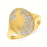 Gold Fashion Rings  -  Women'