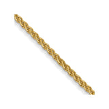 14K 20 inch 1.05mm Spiga with Lobster Clasp Chain
