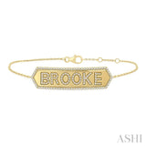 .60CTRDDM"BROOKE"NM PLT BR-SML YG 10K-S*