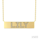 .12CTRDDM"LILY"NM PLT NK-SML YG 10K-S*