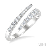 .40CTTWDM BGT-RD DIAMOND BAND WG 14K-G*