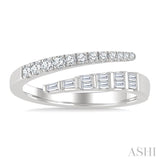 .40CTTWDM BGT-RD DIAMOND BAND WG 14K-G*