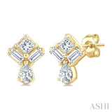 .33CTTWDM PETI MIX FANCY SH ER YG 14K-G*