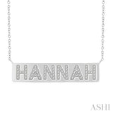 .25CTRDDM"HANNAH"NM PLT NK-SML WG 10K-S*