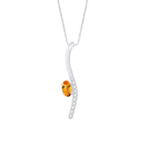 Colored Stone Pendant
