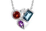 Colored Stone Necklace