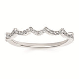 Diamond Wedding Bands  -  Women'