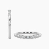 Diamond Wedding Bands  -  Women'