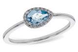 Colored Stone Rings  -  Women'