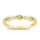 Colored Stone Rings  -  Women'