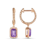 Colored Stone Earring