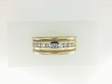 Diamond Wedding Bands  -  Men'