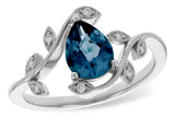 Colored Stone Rings  -  Women'
