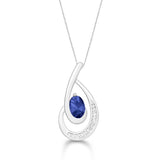 Colored Stone Pendant