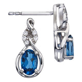Colored Stone Earring