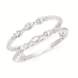 Diamond Wedding Bands  -  Women'