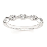 Diamond Wedding Bands  -  Women'