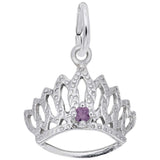 14 KT TIARA W/BIRTHSTONE-JUNE