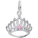 14 KT TIARA W/BIRTHSTONE-OCT