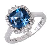 Colored Stone Rings  -  Women'
