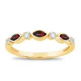 Colored Stone Rings  -  Women'