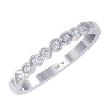 Diamond Wedding Bands  -  Women'