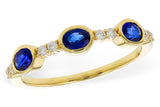 Colored Stone Rings  -  Women'