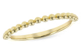 Gold Wedding Bands  -  Women'