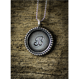 Customizable Initial Pendant