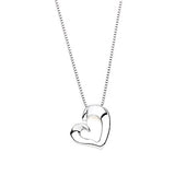 Diva Heart Shaped Pendant 