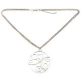 Sterling Silver Script Necklace 