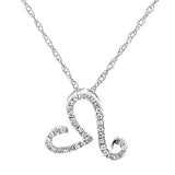 .15 CTTW SHH HEART DIAMOND PENDANT 