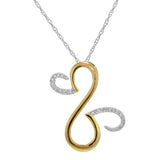 1/10 CTTW SHH DIAMOND PENDANT