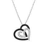 1/3 CTTW SHH BLACK DIAMOND PENDANT