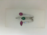 Colored Stone Rings  -  Women'