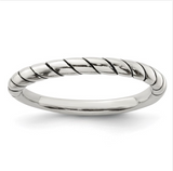 Silver Rings without Stone