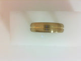 Gold Wedding Bands  -  Men'