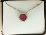 Colored Stone Pendant