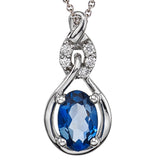 Colored Stone Pendant