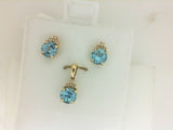 Colored Stone Earring