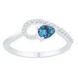 Colored Stone Rings  -  Women'