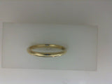 Gold Wedding Bands  -  Women'