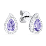 Colored Stone Earring