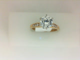 Diamond Semi-Mount Ring