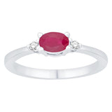 Colored Stone Rings  -  Women'