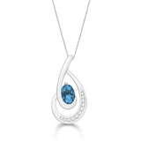 Colored Stone Pendant