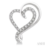 Heart Shape Diamond Earrings