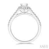 Oval Shape Diamond Engagement Ring