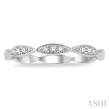 Stackable Light Weight Diamond Band