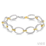 Silver Diamond Fashion Bracelet